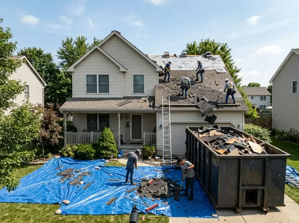 roof-replacement-debris-remova-004 — frequently asked questions, Cheapest Dumpster Rentals in Kirtland AFB, NM